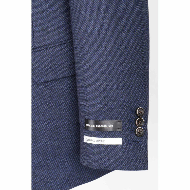 スーツセレクト 【WEB限定/OUTLET】【CLASSICO TAPERED】【秋冬】ウールブレンド2釦シングルジャケット/ネイビー/NEW ZEALAND WOOL MIX ネイビー系(紺)