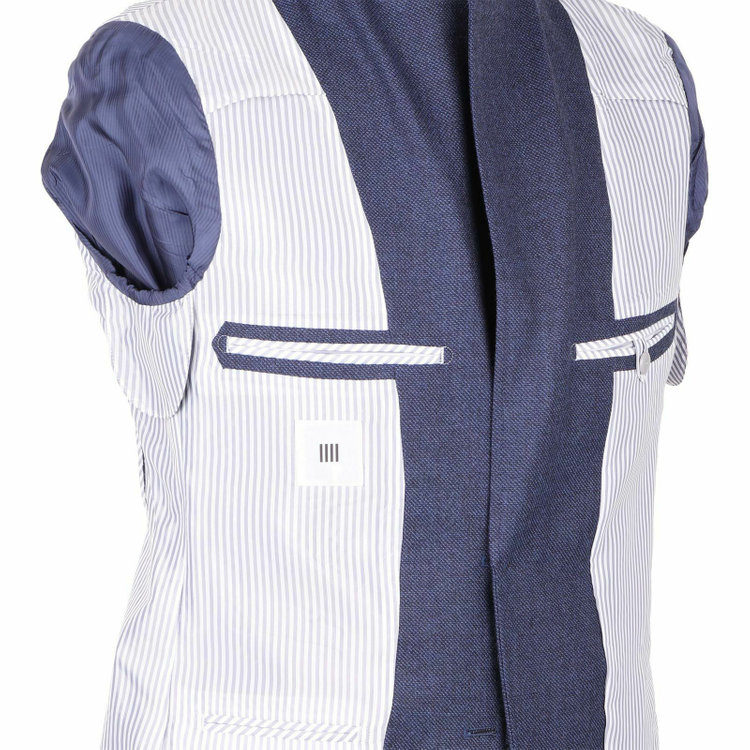 スーツセレクト 【WEB限定/OUTLET】【CLASSICO TAPERED】【秋冬】ウールブレンド2釦シングルジャケット/ネイビー/NEW ZEALAND WOOL MIX ネイビー系(紺)