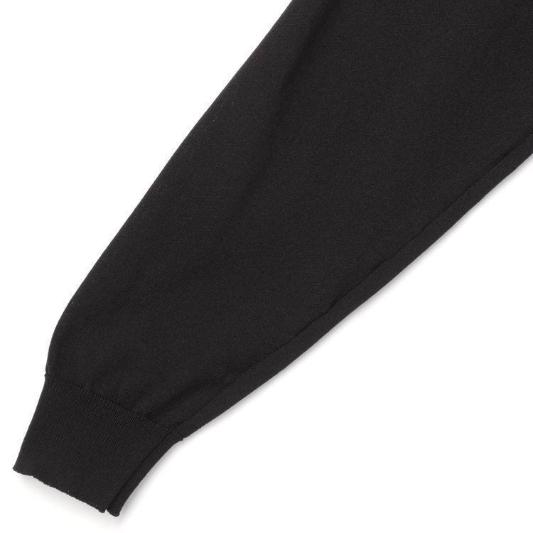 スーツセレクト 【RBC】【春夏】コットンブレンドニットカーディガン/ブラック/マシンウォッシャブル 黒