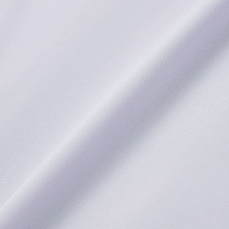 シルバーライン 【SILVER LINE/7分袖】フロントプリーツクルーネックプルオーバー/ラベンダー/「ウォッシャブル可能」「防シワ」 紫淡色