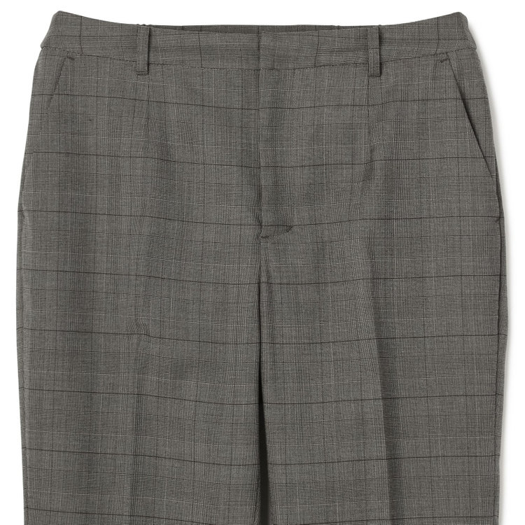 シルバーライン 【SL】【年間】1釦シングル 2Way スカート&パンツスーツ/グレー×チェック/ウエストシャーリング仕様/ウォッシャブル/※パンツ裾上げ済仕様 グレー中間