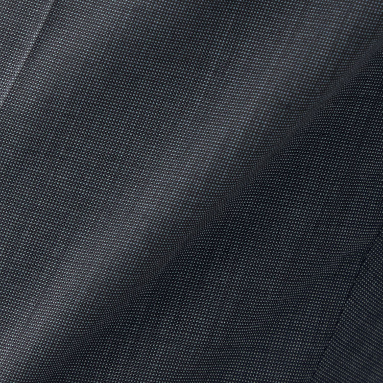 シルバーライン 【CLASSICO TAPERED】【春夏】ウール 1タックテーパードパンツ/グレー×ソリッド/ウエストムーブ/ウォッシャブル/※裾上げ必要 グレー濃色