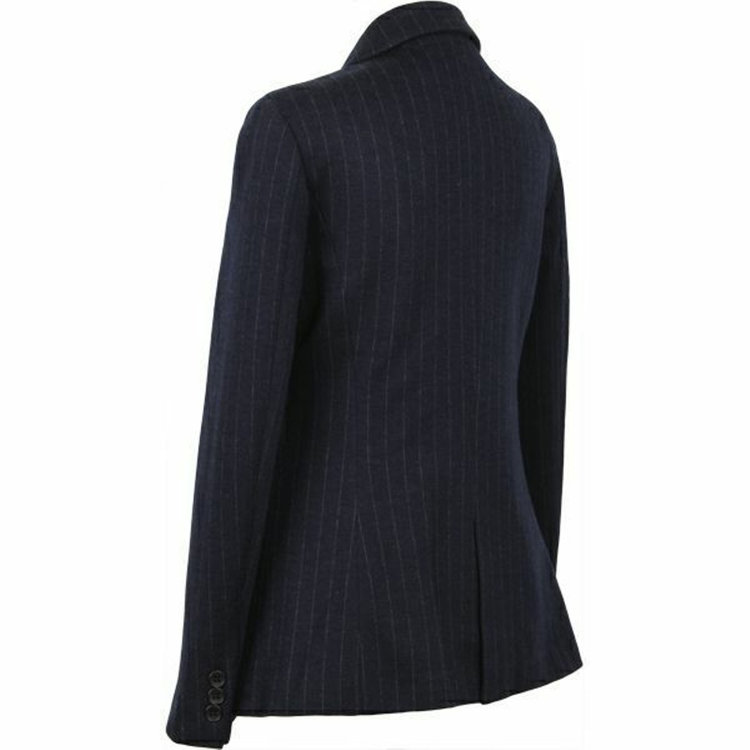 スーツセレクト 【WEB限定/OUTLET】【発送在庫あり】【NEO-SL】【秋冬】ウールコットン1釦ジャケット/ネイビー×ストライプ ネイビー系(紺)