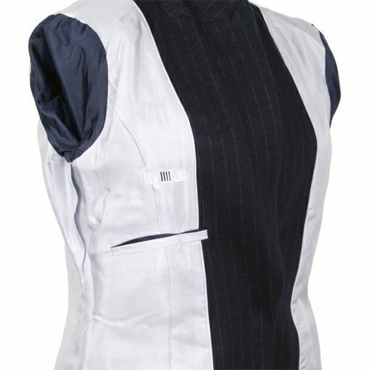 スーツセレクト 【WEB限定/OUTLET】【発送在庫あり】【NEO-SL】【秋冬】ウールコットン1釦ジャケット/ネイビー×ストライプ ネイビー系(紺)