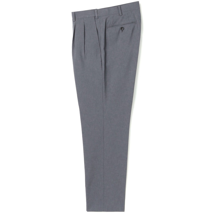 シルバーライン 【RBC】【春夏】2釦シングルスーツ 1タック/グレー/ウエストムーブ/4S AIR SUSTAINABILITY&ECOLOGY FABRIC/COOL MAX/※パンツ裾上げ済仕様 グレー中間