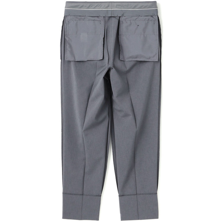シルバーライン 【RBC】【春夏】2釦シングルスーツ 1タック/グレー/ウエストムーブ/4S AIR SUSTAINABILITY&ECOLOGY FABRIC/COOL MAX/※パンツ裾上げ済仕様 グレー中間