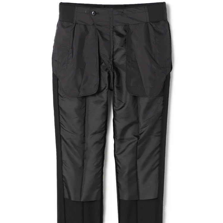 シルバーライン 【CLASSICO TAPERED】【春夏】1タックテーパードパンツ/ブラック/4S SUSTAINABILITY&ECOLOGY FABRIC/※裾上げ済仕様 黒