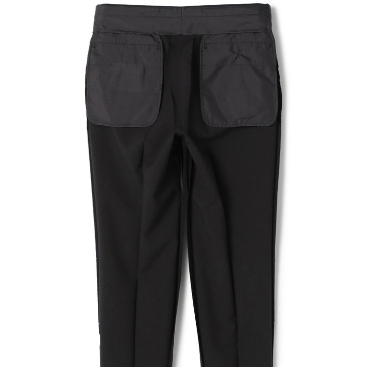シルバーライン 【CLASSICO TAPERED】【春夏】1タックテーパードパンツ/ブラック/4S SUSTAINABILITY&ECOLOGY FABRIC/※裾上げ済仕様 黒