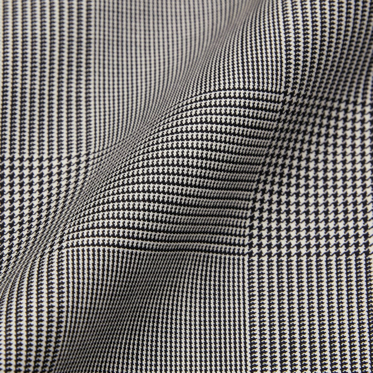 シルバーライン 【Take.it.easy】【秋冬】2タックワイドパンツ/グレンチェック/CANONICO 1663 fabric made in italy/※裾上げ必要 その他