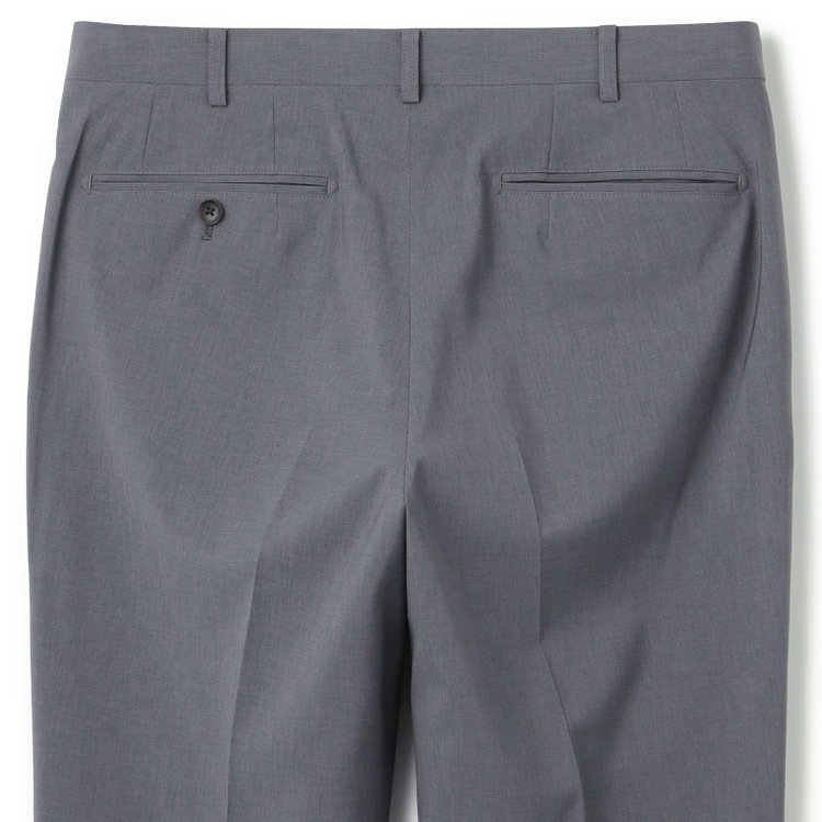 シルバーライン 【RBC】【春夏】2釦シングルスーツ 1タック/グレー/ウエストムーブ/4S AIR SUSTAINABILITY&ECOLOGY FABRIC/COOL MAX/※パンツ裾上げ済仕様 グレー中間