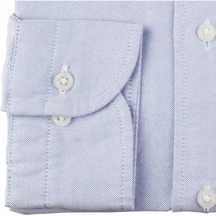 SUIT SELECT　アウトレット 【WEB限定/OUTLET/汚れ・キズ等有】【CLASSICO TAPERED】ボタンダウンドレスワイシャツ/ブルー 青濃色