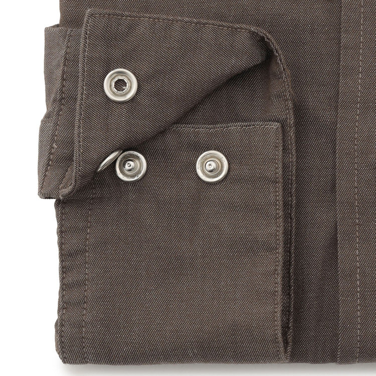 シルバーライン 【発送在庫あり】【RBC】シャツ/ブラウン 茶中間