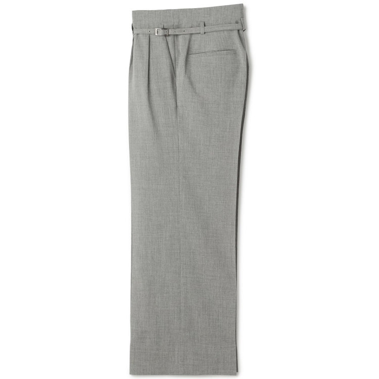 シルバーライン 【RELAX WIDE】【年間】 ダブルジャケットワイドパンツスーツ/ライトグレー/4S SUSTAINABILITY&ECOLOGY FABRIC/※パンツ裾上げ済仕様 グレー淡色