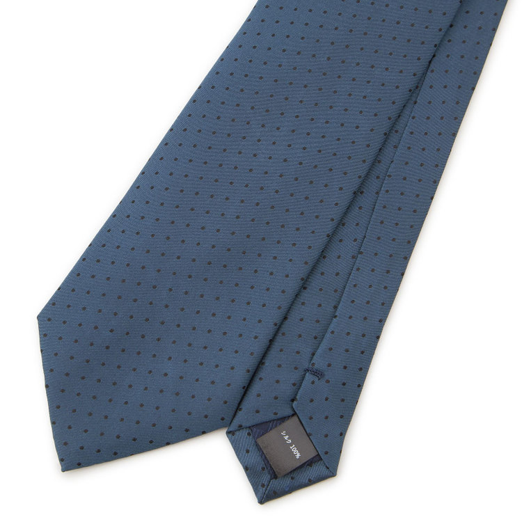 シルバーライン 【SILVER LINE】シルクドットネクタイ 8.0cm幅/ネイビー その他