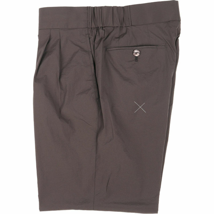 スーツセレクト 【WEB限定/OUTLET】【RBC】【春夏】スペアパンツ付き/2WAYワイドラペル＆ノーカラー2釦シングルスーツ 1タック＆2タック/ブラウングレー/ドローコード&ウエストシャーリング/※パンツ裾上げ済仕様/ウォッシャブル グレー系(灰)