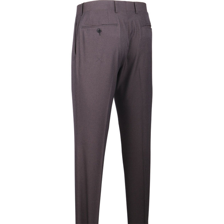 スーツセレクト 【発送在庫あり】【SLIM TAPERED_2】【春夏】2釦シングルスーツ 0タック/グレー×ストライプ/4S/ウォッシャブル グレー系(灰)