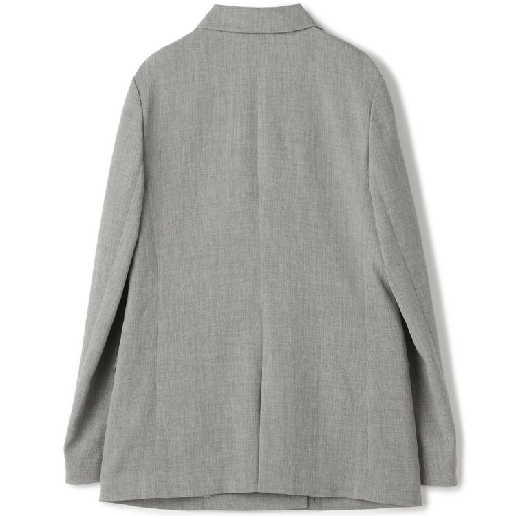 シルバーライン 【RELAX WIDE】【年間】 ダブルジャケットワイドパンツスーツ/ライトグレー/4S SUSTAINABILITY&ECOLOGY FABRIC/※パンツ裾上げ済仕様 グレー淡色