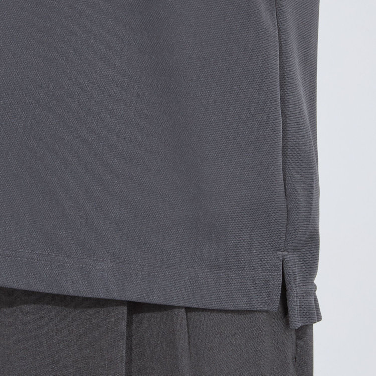 シルバーライン 【発送在庫あり】【WEB限定】【RBC/半袖】ボタンダウンビズポロシャツ プルオーバータイプ/ダークグレー/4S グレー中間