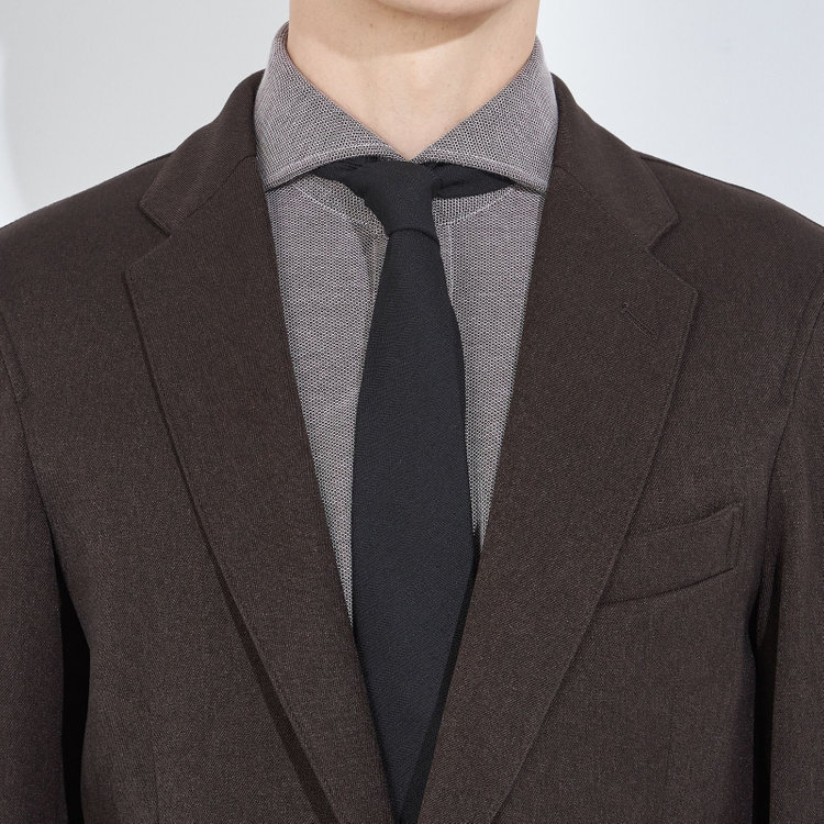 ソノタ 【BLACK LINE】【秋冬】2釦ジャケット/ブラウン 茶中間