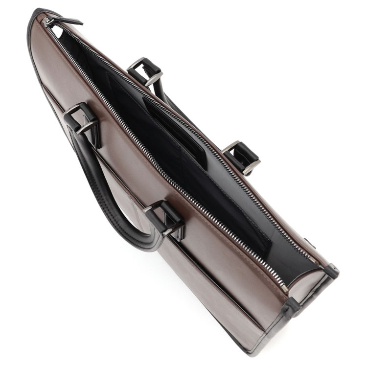 スーツセレクト ブリーフケース/ブラウン 茶中間