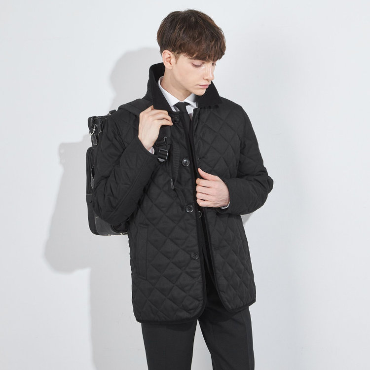 SL】キルティングコート/ブラック（SLR2606-27_X）｜レディース