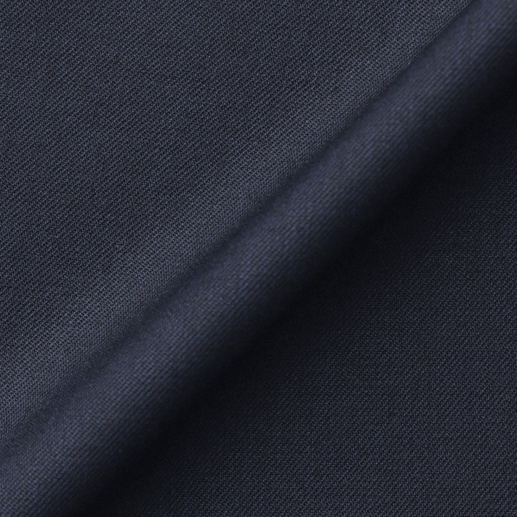 ブラックライン 【SLIM TAPERED_2】【年間】2釦シングルスリーピーススーツ 0タック/ネイビー/ウエストシャーリング/4S SUSTAINABILITY&ECOLOGY FABRIC/※パンツ裾上げ済仕様 紺濃色
