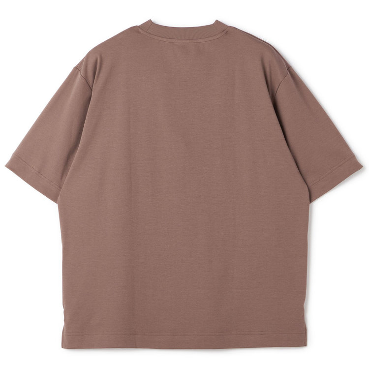 シルバーライン 【スーツ屋が作った】BIZ Tシャツ/ブラウン 茶中間