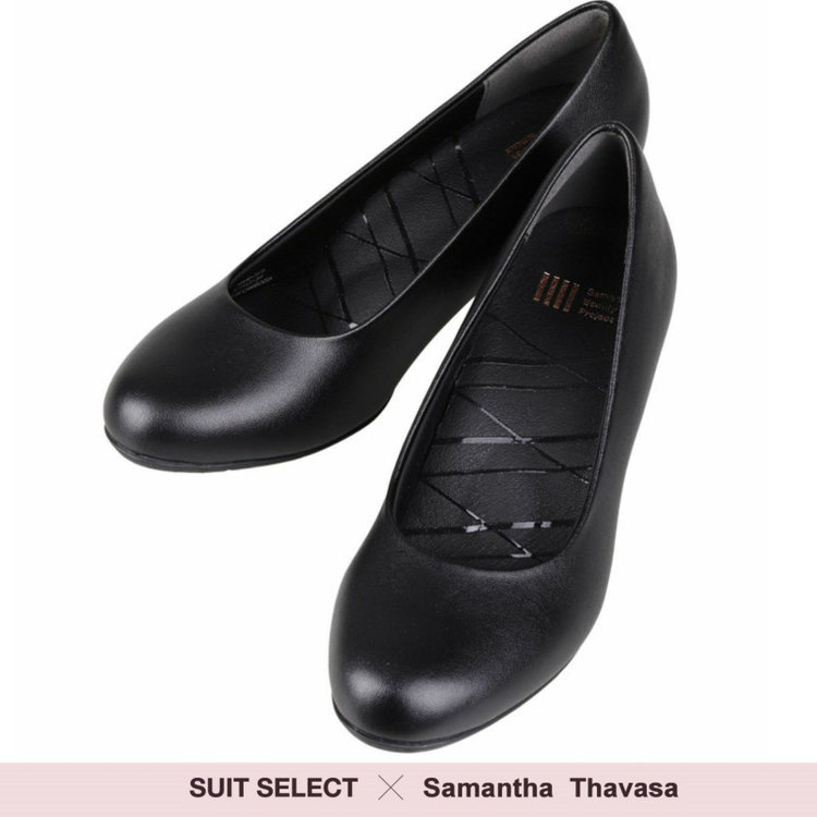 【WEB限定/OUTLET】【SUIT SELECT×Samantha Thavasa】究極のパンプス/ブラック