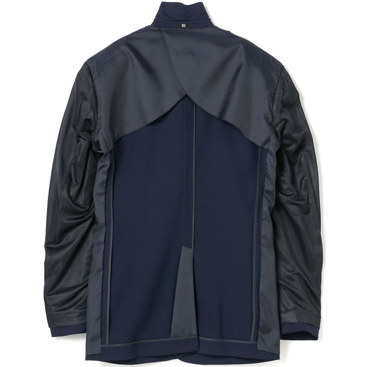 ブラックライン 【KSW】【年間】2釦シングルスーツ 0タック/ネイビー/ウエストシャーリング/ウォッシャブル/MOVING STRETCH/※裾上げ必要 紺中間