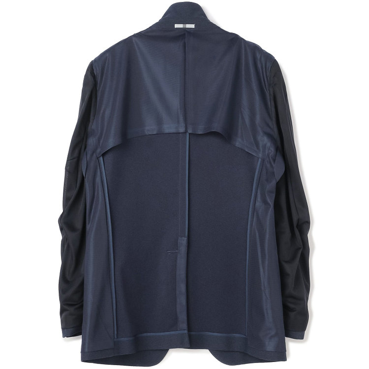 シルバーライン 【CLASSICO TAPERED】【春夏】2釦シングルジャケット/ネイビー/パッチポケット/4S SUSTAINABILITY&ECOLOGY FABRIC 紺濃色