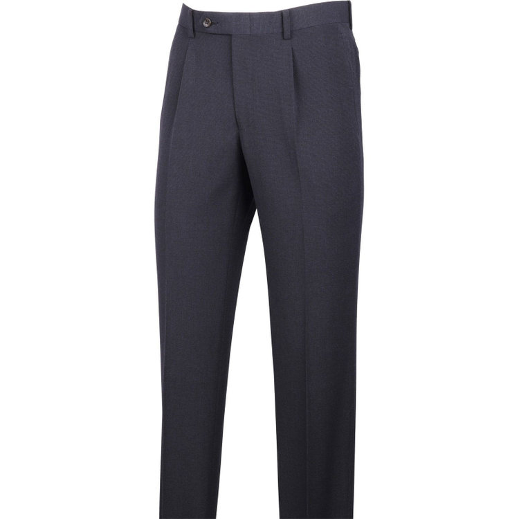 スーツセレクト 【CLASSICO TAPERED】【春夏】2釦シングルスーツ 1タック/ネイビー/RE:NEWOOL ネイビー系(紺)