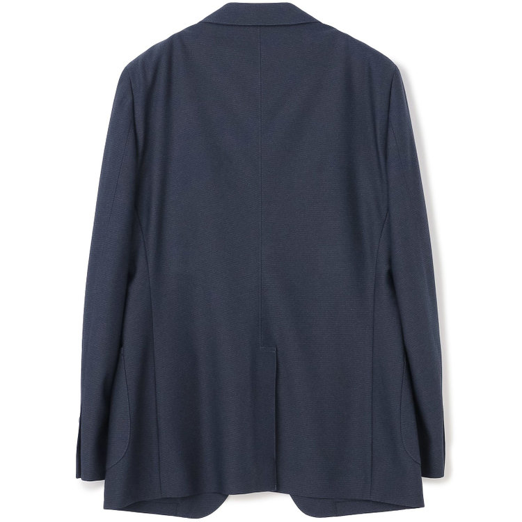シルバーライン 【CLASSICO TAPERED】【春夏】2釦シングルジャケット/ネイビー/パッチポケット/4S SUSTAINABILITY&ECOLOGY FABRIC 紺濃色
