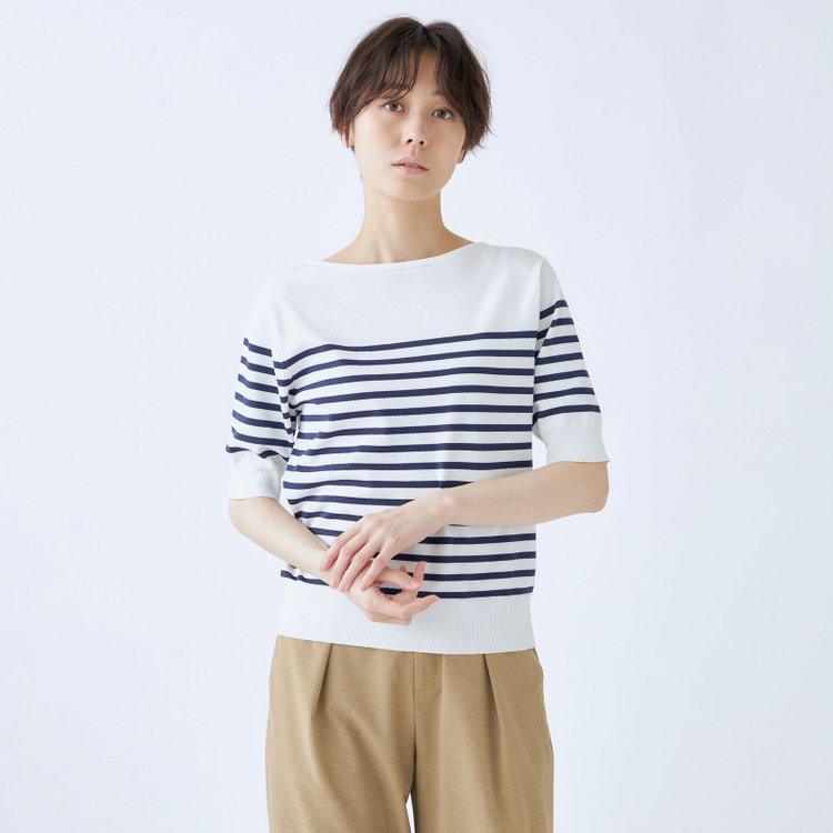 WEB限定/OUTLET】【SL】【秋冬】ウールコットン クルーネック WEB限定/OUTLET】【SL】【秋冬】ウールコットン クルーネック