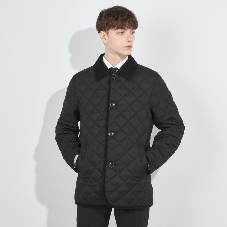 シルバーライン 【SL】キルティングコート/ブラック 黒