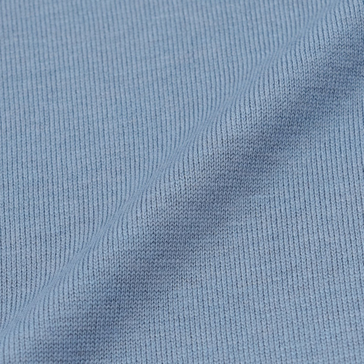 シルバーライン 【SL】【秋冬】 ラウンドネック ニットセーター/ブルー/マシンウォッシャブル 青淡色