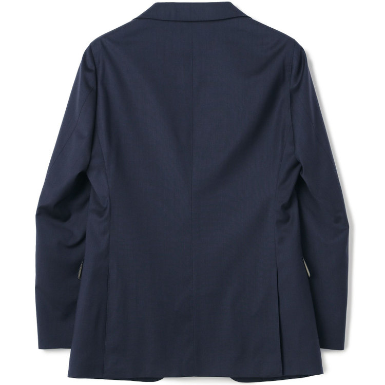 シルバーライン 【発送在庫あり】【CLASSICO TAPERED】【春夏】2釦シングルスーツ 1タック/ネイビー/ウエストムーブ/REDA ACTIVE/NEW ZEALAND MERINO/SHOWER CLEAN/※パンツ裾上げ済仕様 紺濃色