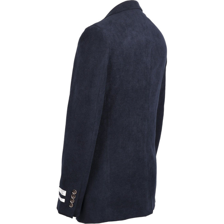 スーツセレクト 【WEB限定/OUTLET】【CLASSICO TAPERED】【秋冬】2釦ジャケット/ネイビー×コーデュロイ/4S SUSTAINABLE ネイビー系(紺)