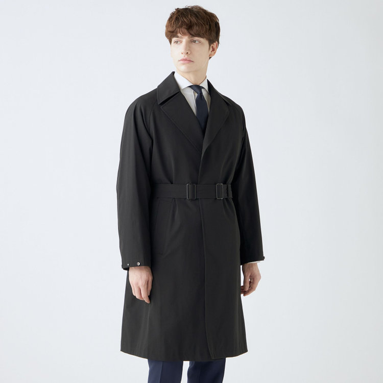 ブラックライン 【SL】2WAYストレッチタイロッケンコート/ブラック/WATERPROOF/パッカブル仕様 ブラック系(黒)