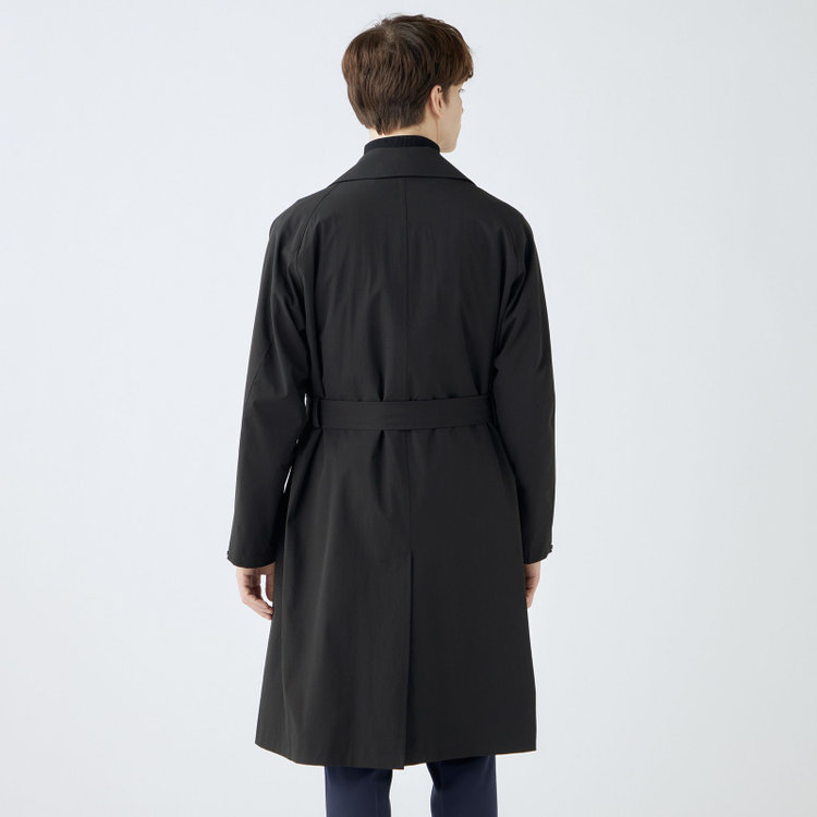 ブラックライン 【SL】2WAYストレッチタイロッケンコート/ブラック/WATERPROOF/パッカブル仕様 ブラック系(黒)