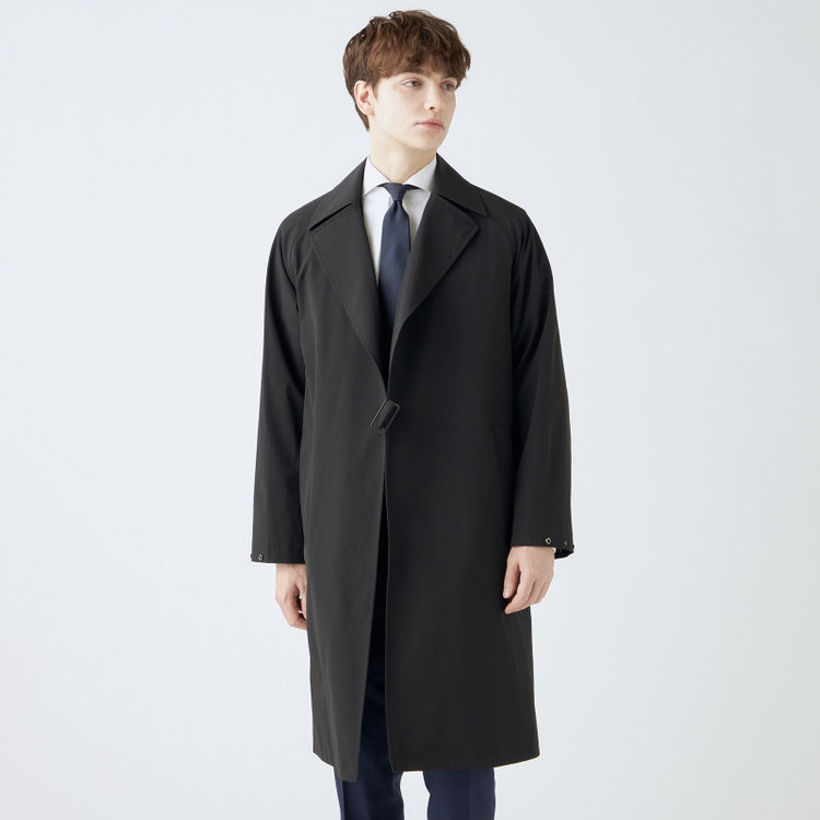 ブラックライン 【SL】2WAYストレッチタイロッケンコート/ブラック/WATERPROOF/パッカブル仕様 ブラック系(黒)