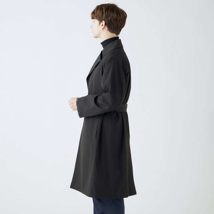 ブラックライン 【SL】2WAYストレッチタイロッケンコート/ブラック/WATERPROOF/パッカブル仕様 ブラック系(黒)