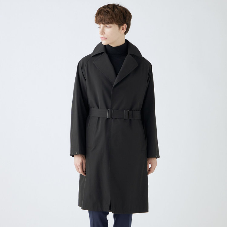 ブラックライン 【SL】2WAYストレッチタイロッケンコート/ブラック/WATERPROOF/パッカブル仕様 ブラック系(黒)