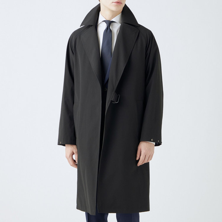 ブラックライン 【SL】2WAYストレッチタイロッケンコート/ブラック/WATERPROOF/パッカブル仕様 ブラック系(黒)