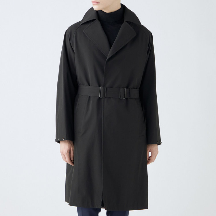 ブラックライン 【SL】2WAYストレッチタイロッケンコート/ブラック/WATERPROOF/パッカブル仕様 ブラック系(黒)