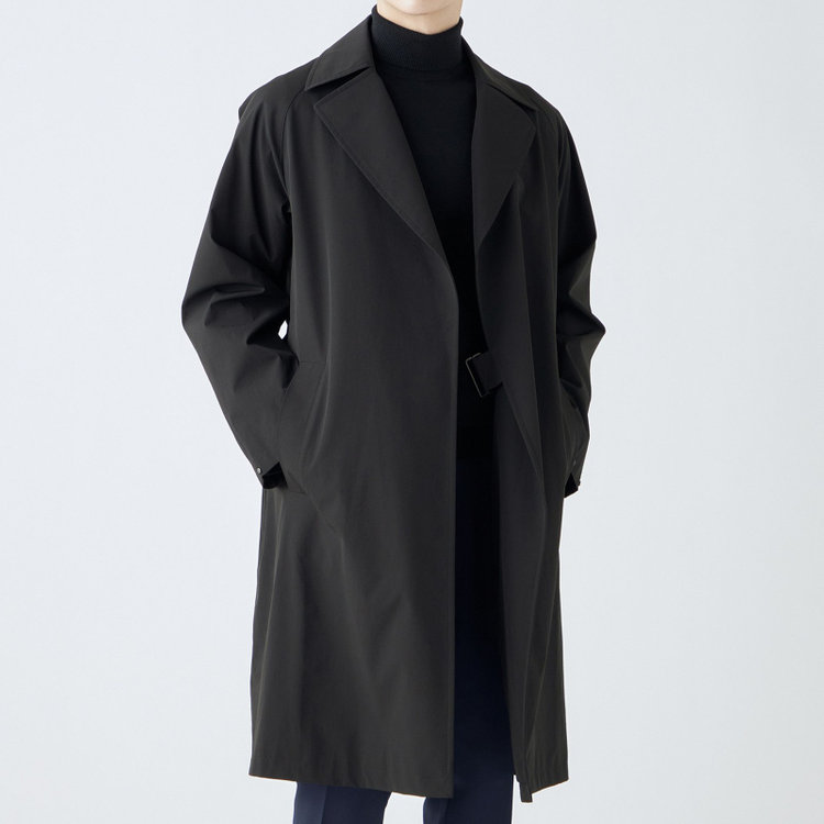 ブラックライン 【SL】2WAYストレッチタイロッケンコート/ブラック/WATERPROOF/パッカブル仕様 ブラック系(黒)