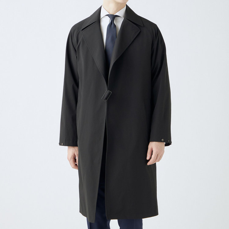 ブラックライン 【SL】2WAYストレッチタイロッケンコート/ブラック/WATERPROOF/パッカブル仕様 ブラック系(黒)