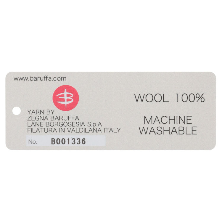 スーツセレクト 【発送在庫あり】【RBC】【秋冬】ウールタートルネックニットセーター/ブルー/ZEGNA BARUFFA/マシンウォッシャブル 青中間