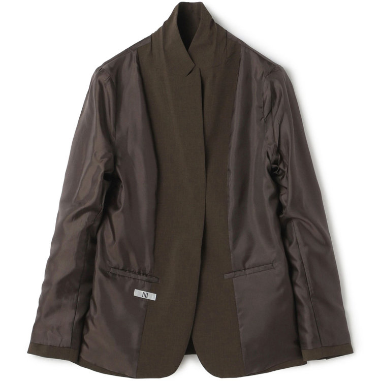 シルバーライン 【SL】【年間】1釦ジャケット/ブラウン/ウォッシャブル 茶中間