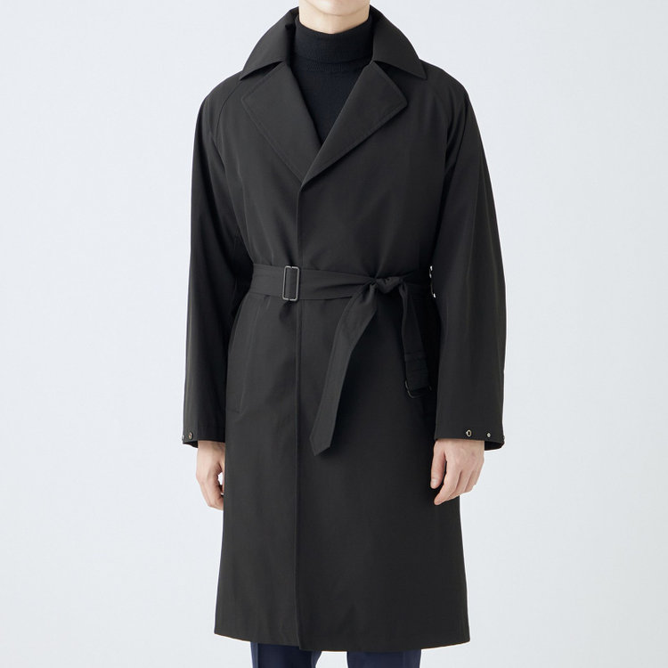 ブラックライン 【SL】2WAYストレッチタイロッケンコート/ブラック/WATERPROOF/パッカブル仕様 ブラック系(黒)