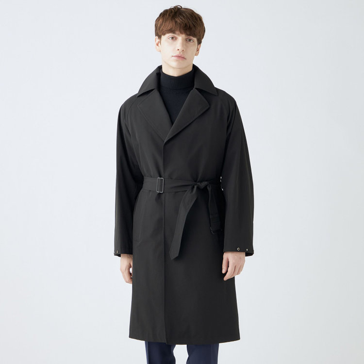 ブラックライン 【SL】2WAYストレッチタイロッケンコート/ブラック/WATERPROOF/パッカブル仕様 ブラック系(黒)